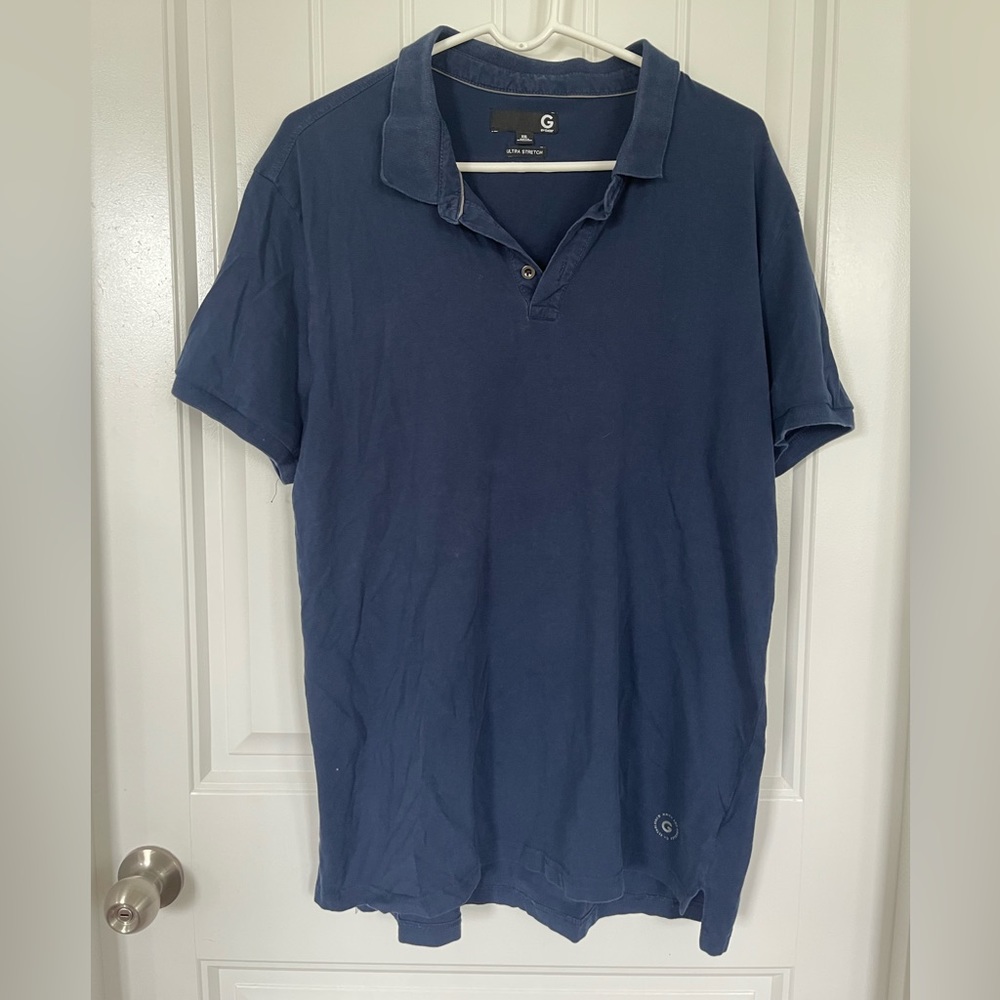 XXL Men’s Blue Polo From G by Guess